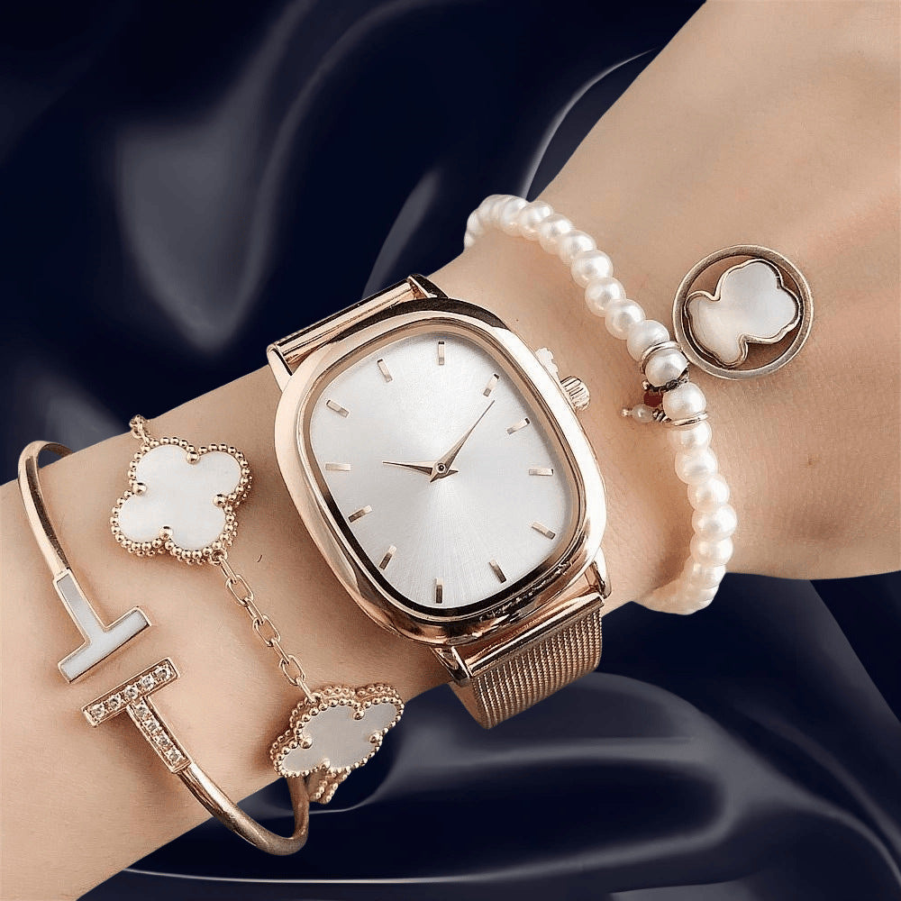 Cross -border watch Simplicity Web Watch Watch Women's Korean Student Watch Water Ghost Founded Woman Watch WRISTWATCH