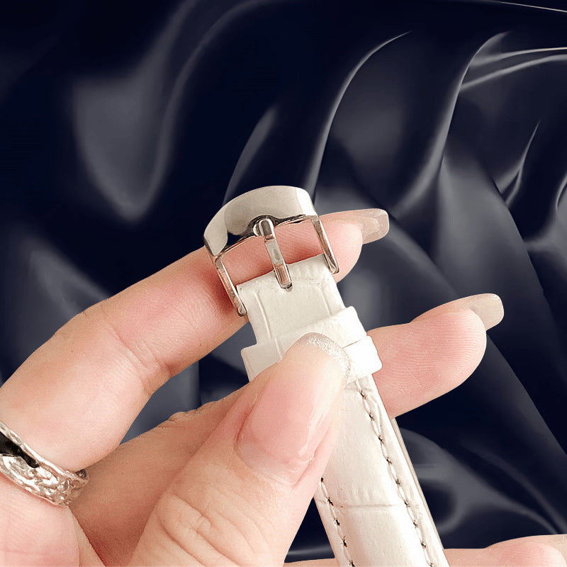 皮带手表女学生腕表复古简约手表气质便宜合金表top brand watch