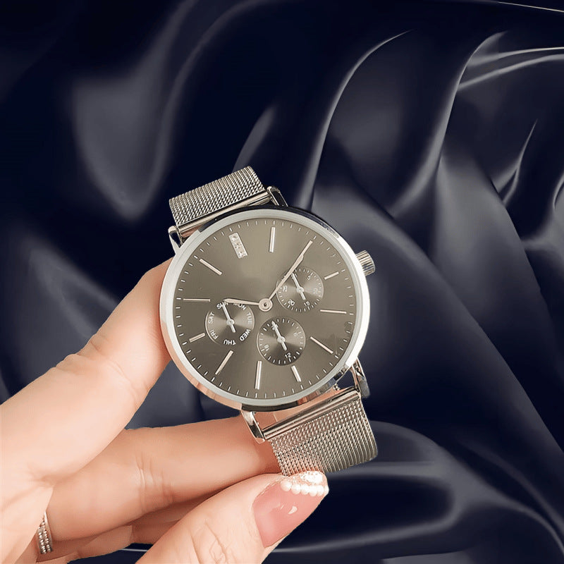 (Wholesale), fashionable watch strap stainless steel, men's watch, British style