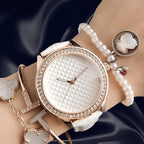皮带手表女学生腕表复古简约手表气质便宜合金表top brand watch