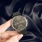 (Wholesale), fashionable watch strap stainless steel, men's watch, British style