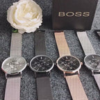 (Wholesale), fashionable watch strap stainless steel, men's watch, British style